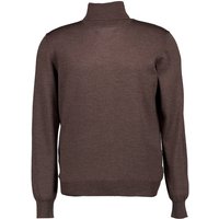 Gran Sasso Herren Pullover braun unifarben von Gran Sasso