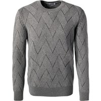 Gran Sasso Herren Pullover grau unifarben von Gran Sasso