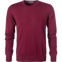 Gran Sasso Herren Pullover rot unifarben von Gran Sasso