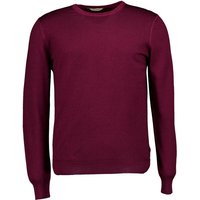 Gran Sasso Herren Pullover rot Schurwolle unifarben von Gran Sasso