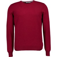 Gran Sasso Herren Pullover rot unifarben von Gran Sasso