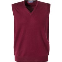Gran Sasso Herren Pullunder rot unifarben Gran Sasso Herren Pullunder rot unifarben von Gran Sasso