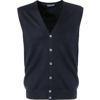 Gran Sasso Herren Strickweste blau unifarben Gran Sasso Herren Strickweste blau unifarben von Gran Sasso