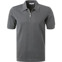 Gran Sasso Herren Zip-Polo blau von Gran Sasso