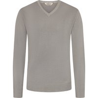 Gran Sasso Leichter Pullover aus feiner Schurwolle mit V-Ausschnitt in 48 von Gran Sasso