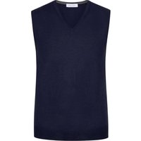 Gran Sasso Leichter Pullunder aus Merinowolle mit V-Ausschnitt in 50 von Gran Sasso