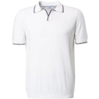 Gran Sasso Herren Polo-Shirt weiß von Gran Sasso