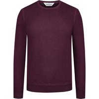 Gran Sasso Pullover aus Schurwolle mit O-Neck und dezenter Waschung in 54 von Gran Sasso