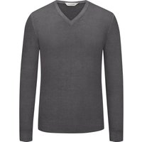 Gran Sasso Pullover aus Schurwolle mit V-Ausschnitt in 50 von Gran Sasso