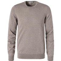 Gran Sasso Herren Pullover beige Merinowolle unifarben von Gran Sasso