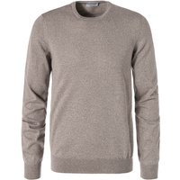 Gran Sasso Herren Pullover beige Merinowolle unifarben von Gran Sasso