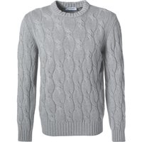 Gran Sasso Herren Pullover grau unifarben von Gran Sasso