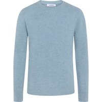 Gran Sasso Softer Pullover aus einem Schurwolle-Kaschmir-Mix mit O-Neck in 54 von Gran Sasso