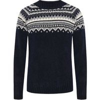Gran Sasso Softer Pullover mit Norwegermuster und Turtleneck in 48 von Gran Sasso
