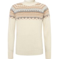 Gran Sasso Softer Pullover mit Norwegermuster und Turtleneck in 56 von Gran Sasso