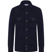 Gran Sasso Strick-Overshirt aus maschinenwaschbarer Schurwolle in 56 von Gran Sasso
