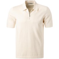 Gran Sasso Herren Zip-Polo beige von Gran Sasso