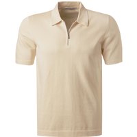 Gran Sasso Herren Zip-Polo beige von Gran Sasso