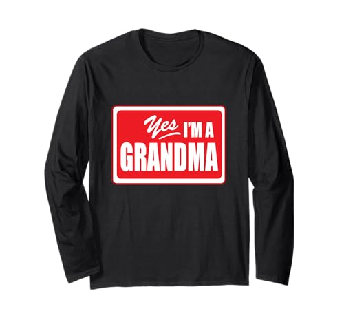 Lustiges erstes Mal Oma Großmutter Großeltern Baby Langarmshirt Lustiges erstes Mal Oma Großmutter Großeltern Baby Langarmshirt von Grand Parents Specialties