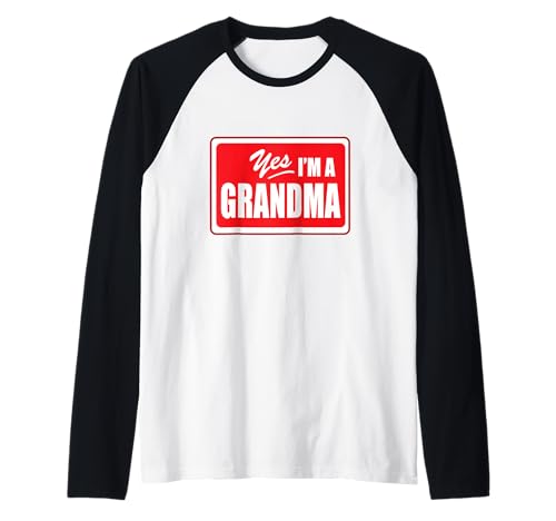 Lustiges erstes Mal Oma Großmutter Großeltern Baby Raglan Lustiges erstes Mal Oma Großmutter Großeltern Baby Raglan von Grand Parents Specialties
