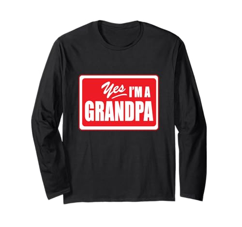 Lustiges erstes Mal Opa Granfather Großeltern Baby Langarmshirt Lustiges erstes Mal Opa Granfather Großeltern Baby Langarmshirt von Grand Parents Specialties