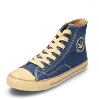 Hanf-Boot BILLY, taubenblau von Grand Step Shoes