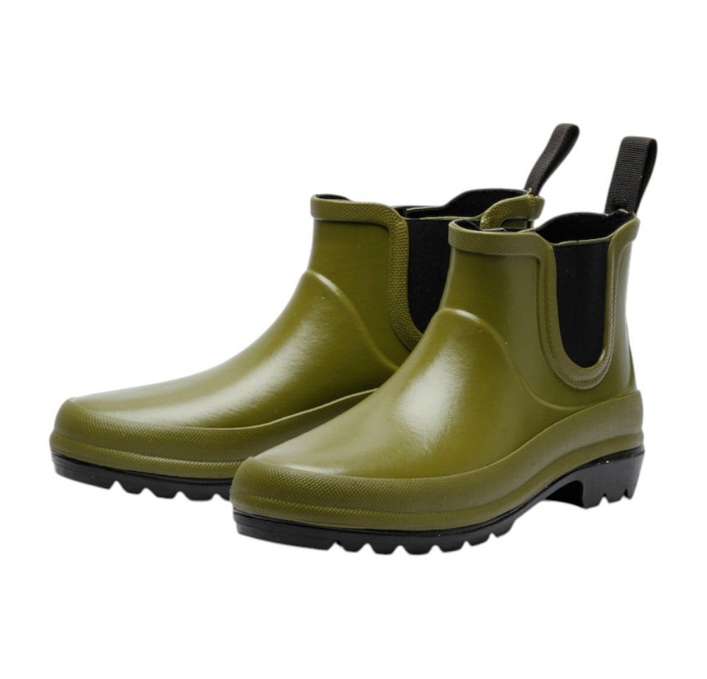 Grand Step Shoes Gummistiefel Vickie (Chelseaboot aus Naturkautschuk) olivegrün Damen Sneaker von Grand Step Shoes