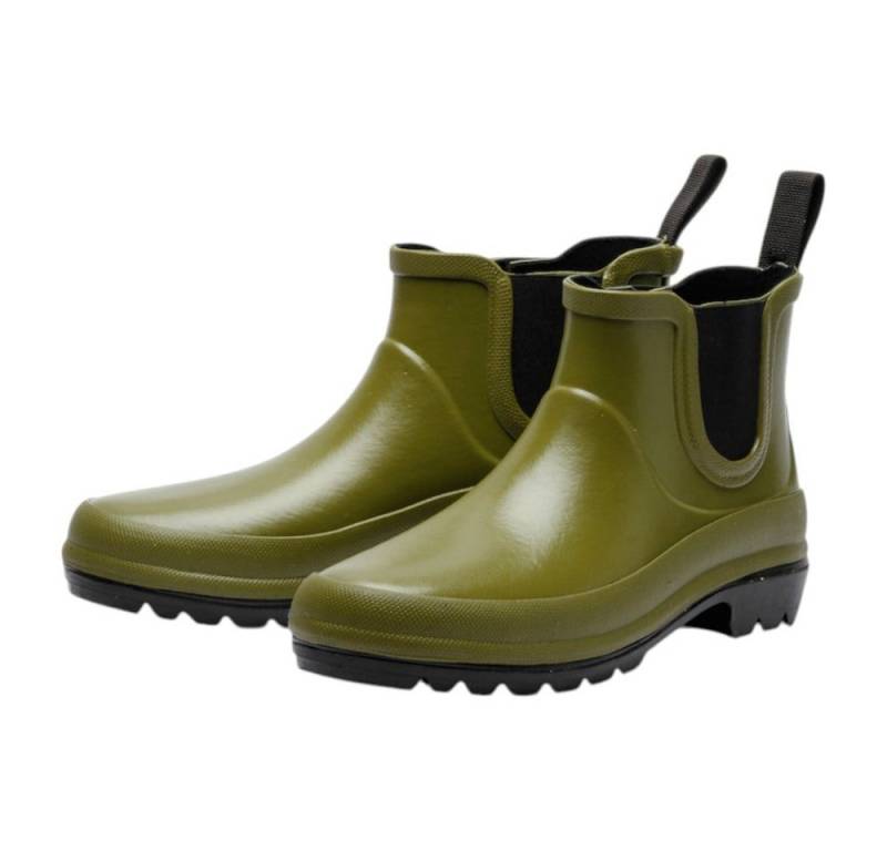Grand Step Shoes Gummistiefel Vickie (Chelseaboot aus Naturkautschuk) olivegrün Damen Sneaker von Grand Step Shoes