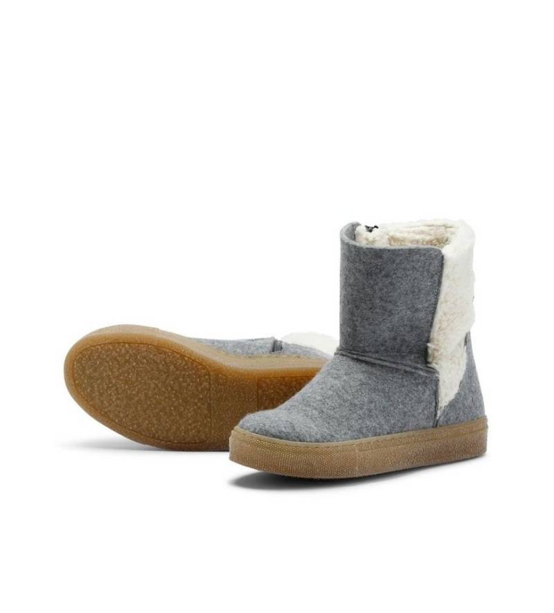 Grand Step Shoes Nicki Wool Bootie (gefüttert, bequem) - hellgrau Damen Winterstiefel von Grand Step Shoes
