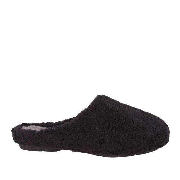 Grand Step Shoes Vegane Hausschuhe Furry Winter schwarz von Grand Step Shoes