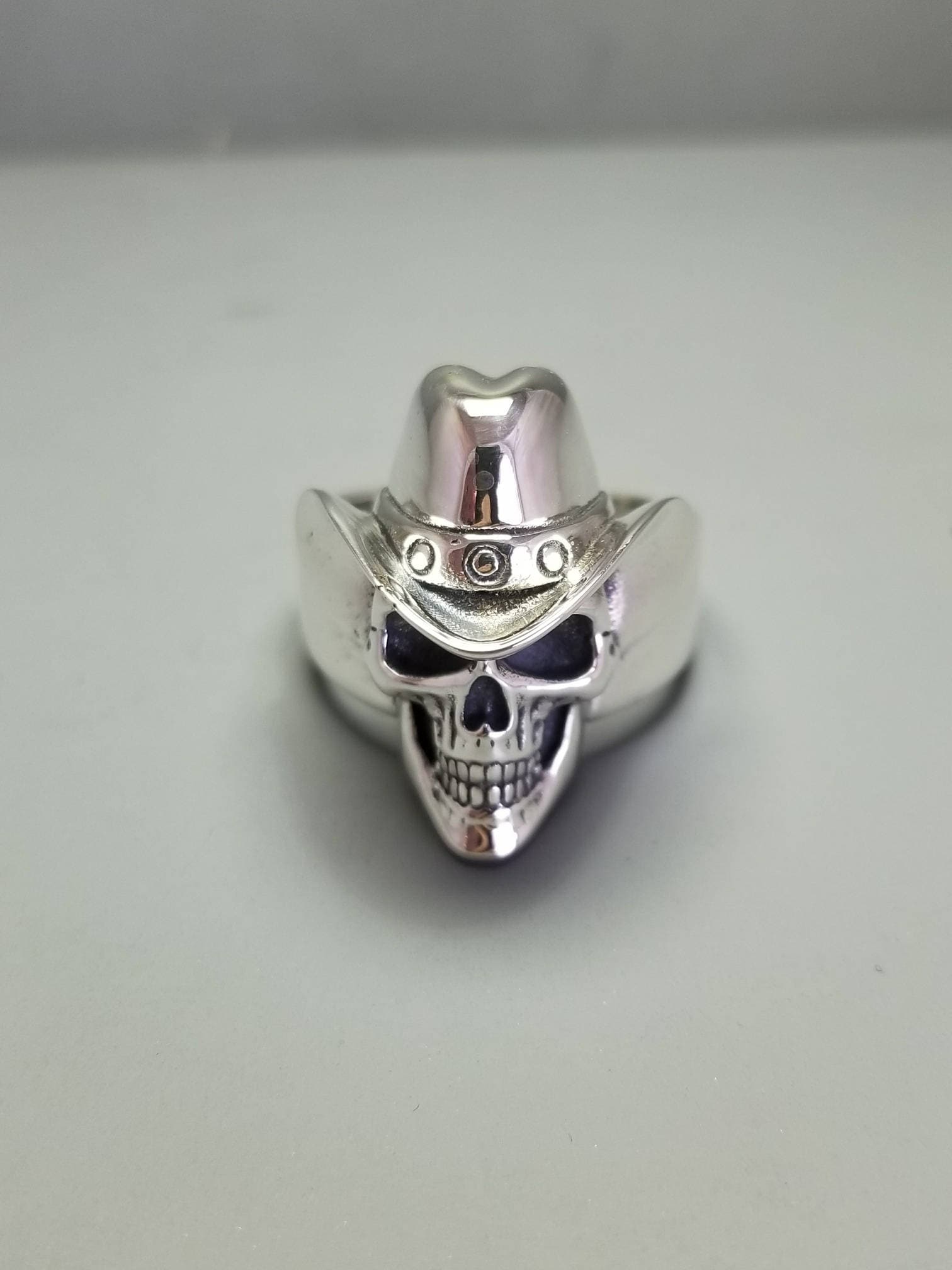 Cowboyschädel Aus Sterlingsilber Cowboyschädel Aus Sterlingsilber von GrandaddysJewelry