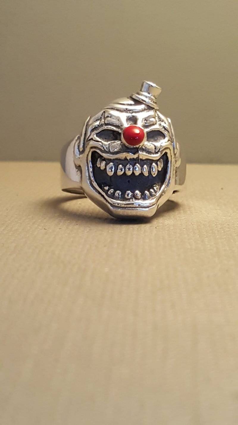sterling Silber Clown Ring sterling Silber Clown Ring von GrandaddysJewelry
