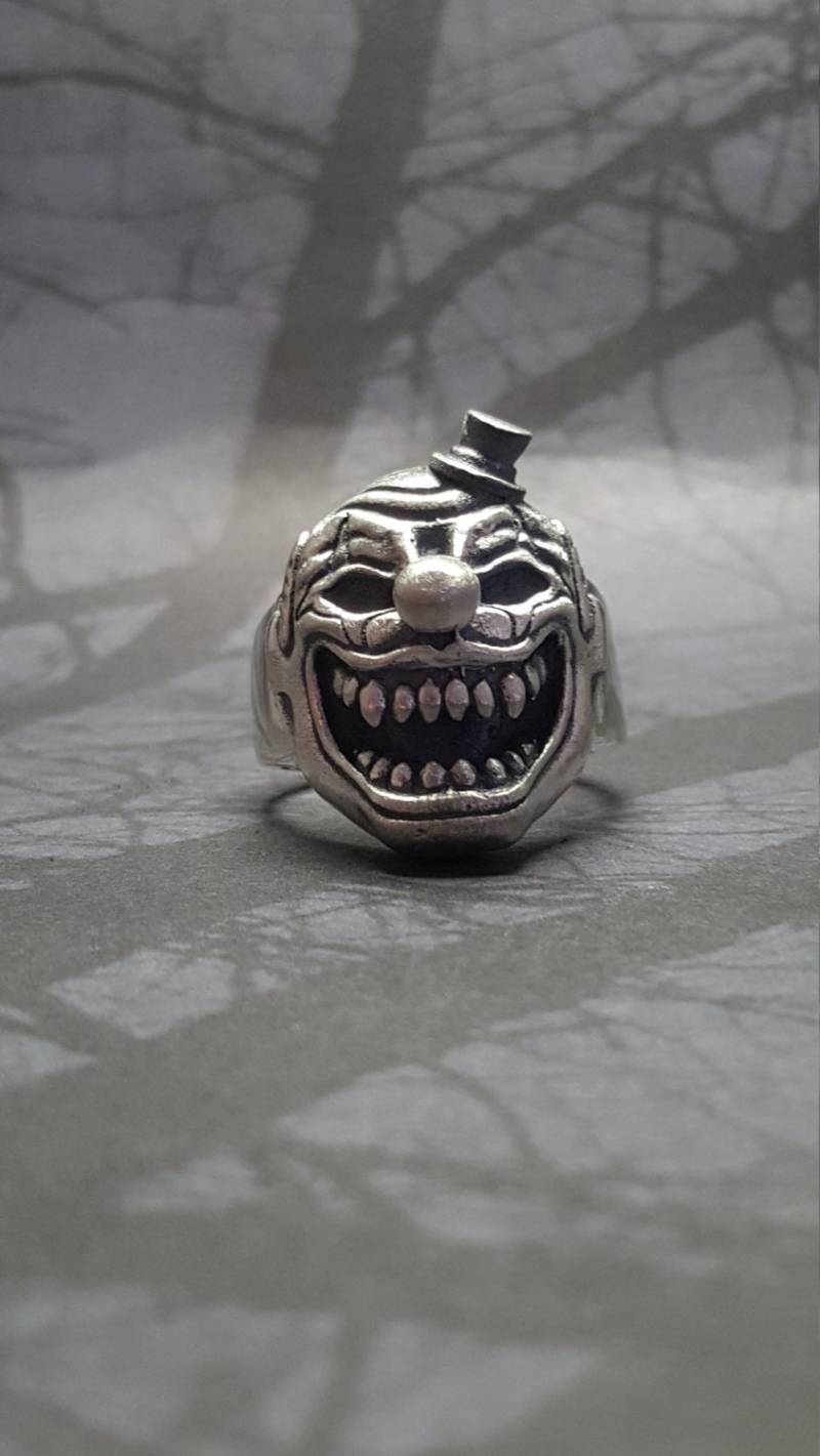 sterling Silber Clown Ring sterling Silber Clown Ring von GrandaddysJewelry