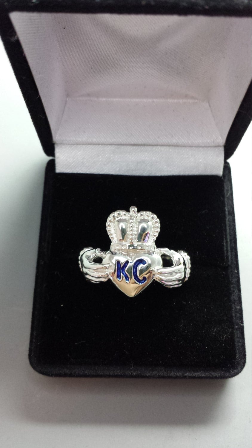sterling Silber Kc Royals Nehmen Die Krone Ring sterling Silber Kc Royals Nehmen Die Krone Ring von GrandaddysJewelry
