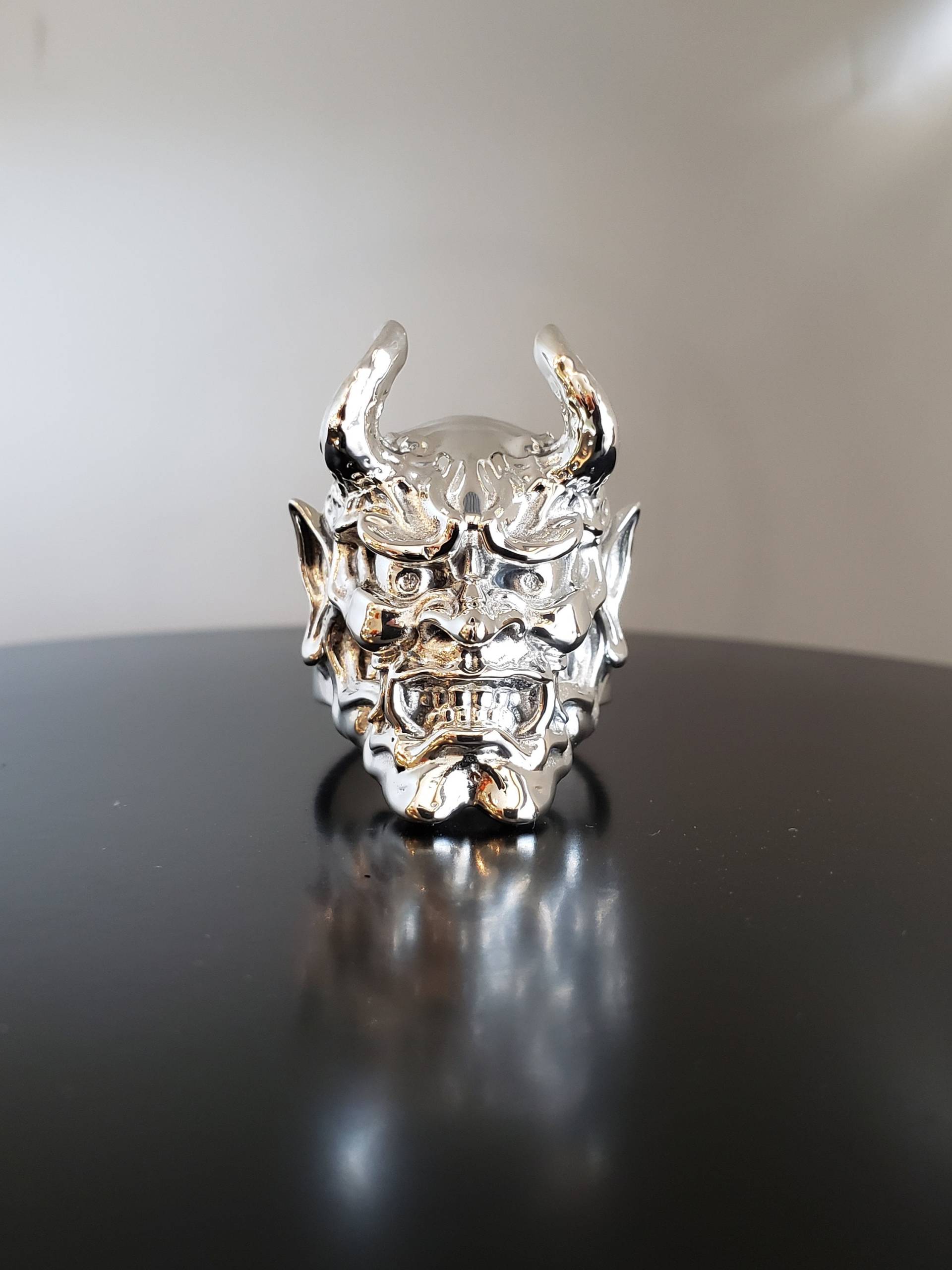 sterling Silber Schweren Teufel Ring sterling Silber Schweren Teufel Ring von GrandaddysJewelry