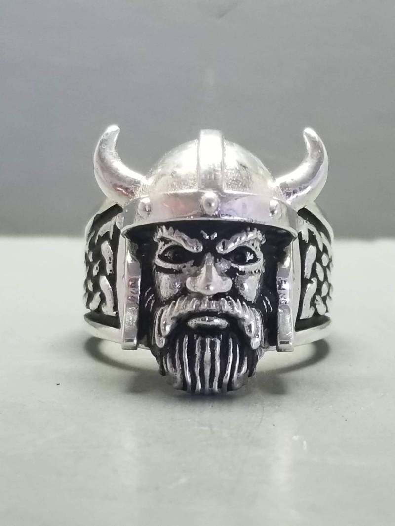 sterling Silber Wikinger Ring sterling Silber Wikinger Ring von GrandaddysJewelry