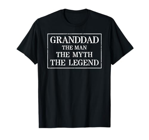 Granddad-T-Shirt als Geschenk: The Man Myth Legend T-Shirt Granddad-T-Shirt als Geschenk: The Man Myth Legend T-Shirt von Granddad Shirts
