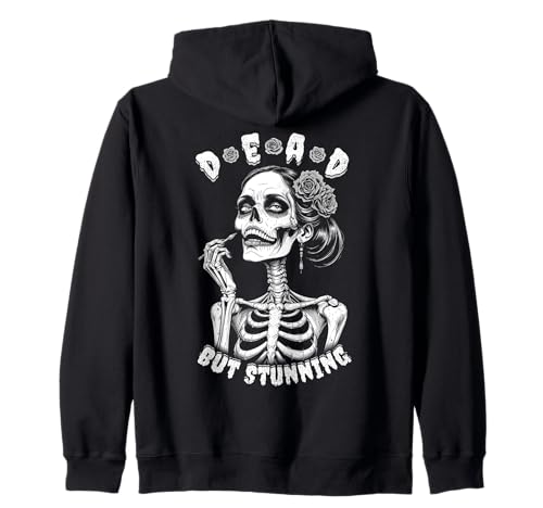 Feministische Halloween Dead But Stunning Zombie Woman Gothic Kapuzenjacke Feministische Halloween Dead But Stunning Zombie Woman Gothic Kapuzenjacke von Grandio Design Feminism & Feminist Gifts