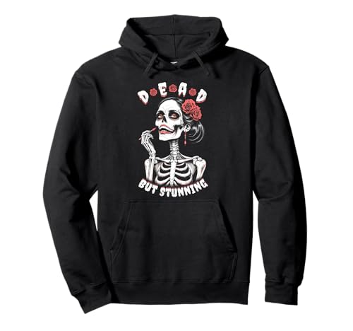 Feministische Halloween Dead But Stunning Zombie Woman Gothic Pullover Hoodie Feministische Halloween Dead But Stunning Zombie Woman Gothic Pullover Hoodie von Grandio Design Feminism & Feminist Gifts
