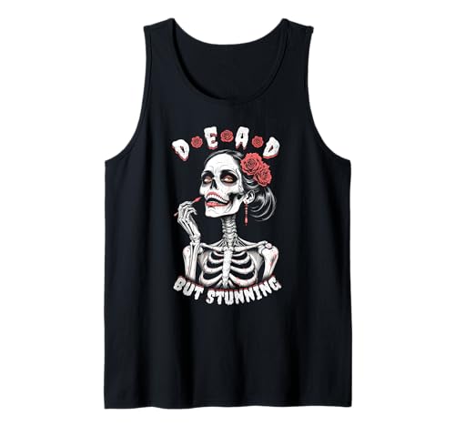 Feministische Halloween Dead But Stunning Zombie Woman Gothic Tank Top Feministische Halloween Dead But Stunning Zombie Woman Gothic Tank Top von Grandio Design Feminism & Feminist Gifts