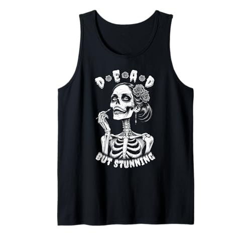 Feministische Halloween Dead But Stunning Zombie Woman Gothic Tank Top Feministische Halloween Dead But Stunning Zombie Woman Gothic Tank Top von Grandio Design Feminism & Feminist Gifts