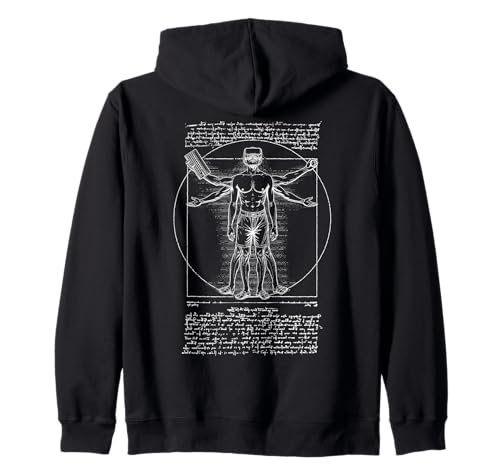 Gamer Gaming Vitruvian Man Leonardo Da Vinci Vintage Spiel Kapuzenjacke Gamer Gaming Vitruvian Man Leonardo Da Vinci Vintage Spiel Kapuzenjacke von Grandio Design Funny Gamer Geek & Gaming Gifts