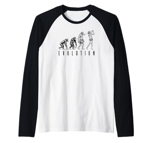 Lustiger Golfer Evolution Man Ape Caveman Golf Player Dad Raglan Lustiger Golfer Evolution Man Ape Caveman Golf Player Dad Raglan von Grandio Design Golfing Funny Golf Golfer Gifts