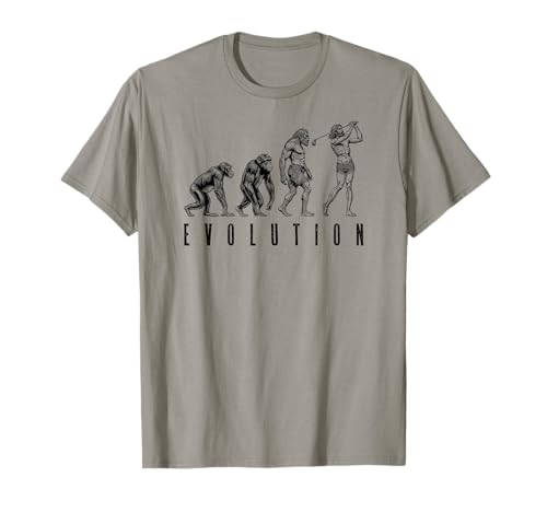 Lustiger Golfer Evolution Man Ape Caveman Golf Player Dad T-Shirt Lustiger Golfer Evolution Man Ape Caveman Golf Player Dad T-Shirt von Grandio Design Golfing Funny Golf Golfer Gifts