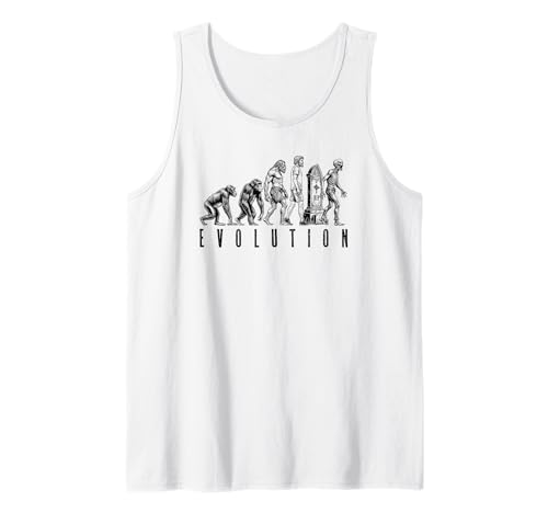 Lustiges Halloween Zombie Evolution Man Ape Caveman Horror Tank Top von Grandio Design Halloween Horror