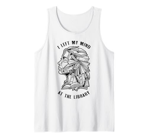 Bookish Woman hat Meinen Verstand in der Bibliothek hinterlassen Book Reader Girl Tank Top Bookish Woman hat Meinen Verstand in der Bibliothek hinterlassen Book Reader Girl Tank Top von Grandio Design Library Book Lover