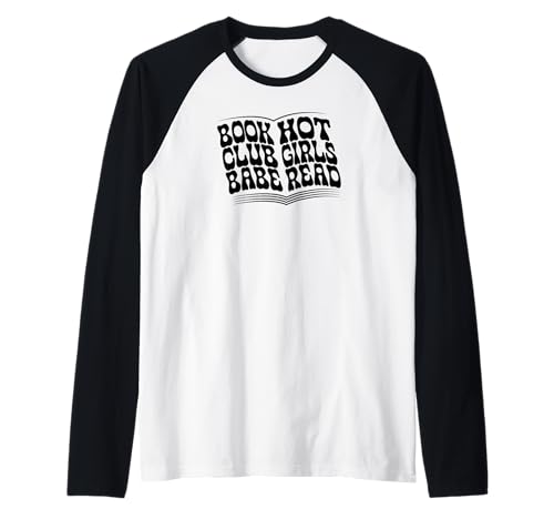 Buchclub Babe Hot Girls Read Bookish Reader Bibliophil Raglan von Grandio Design Library Book Lover