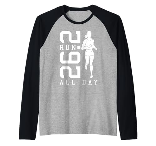 Full Marathon Runner 26.2 Run All Day Running Women Zitat Raglan Full Marathon Runner 26.2 Run All Day Running Women Zitat Raglan von Grandio Design Running Marathon Runner Training