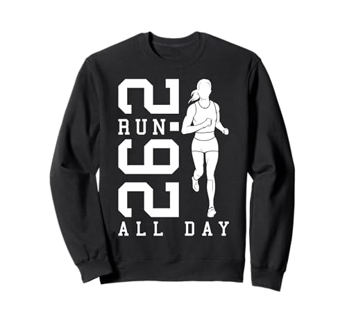 Full Marathon Runner 26.2 Run All Day Running Women Zitat Sweatshirt Full Marathon Runner 26.2 Run All Day Running Women Zitat Sweatshirt von Grandio Design Running Marathon Runner Training