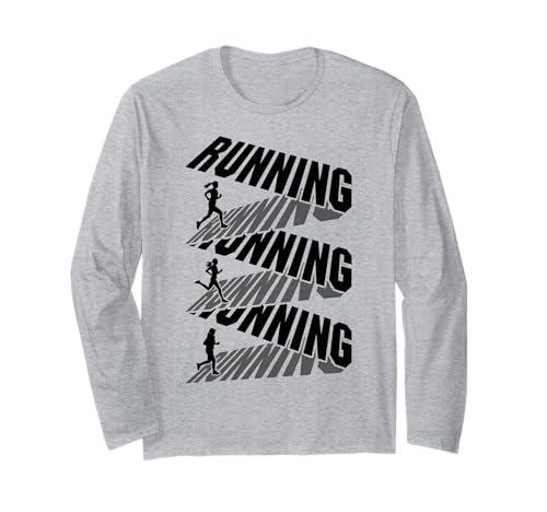 Runner Running Run Band Text Marathonläufer Damen Langarmshirt Runner Running Run Band Text Marathonläufer Damen Langarmshirt von Grandio Design Running Marathon Runner Training